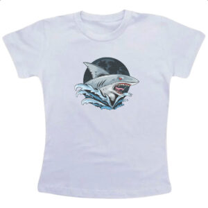 Camiseta Infanto Juvenil Tubarao de Malibu
