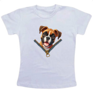 Camiseta Infanto Juvenil Boxer no Ziper