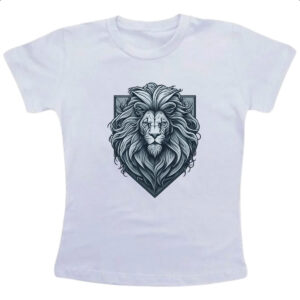 Camiseta Infanto Juvenil Brasao Leao de Juda
