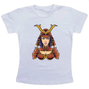 Camiseta Infanto Juvenil Samurai Girl