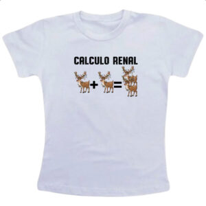 Camiseta Infanto Juvenil Calculo renal