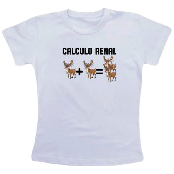 Camiseta Infanto Juvenil Calculo renal