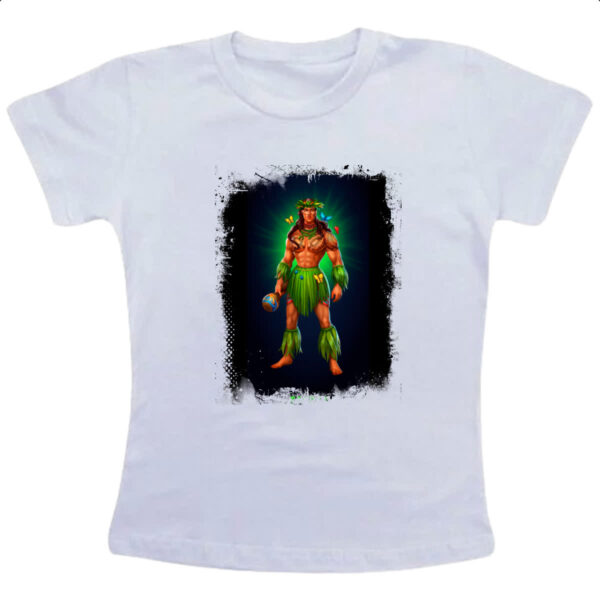 Camiseta Infanto Juvenil Empires and Puzzles heroi Tarlak traje