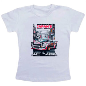 Camiseta Infanto Juvenil Japan Street Warrior