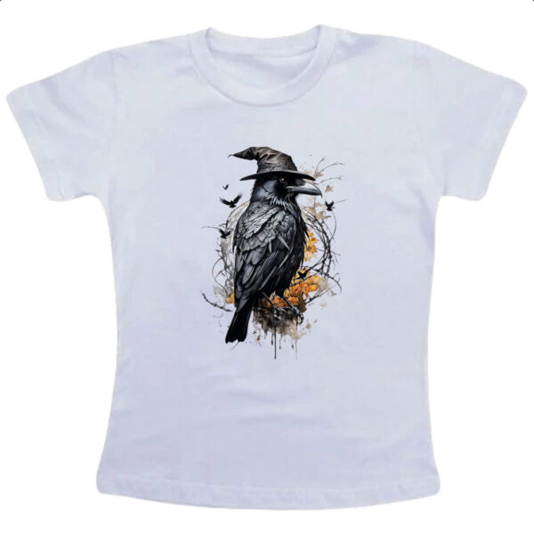 Camiseta Infanto Juvenil Mago corvo
