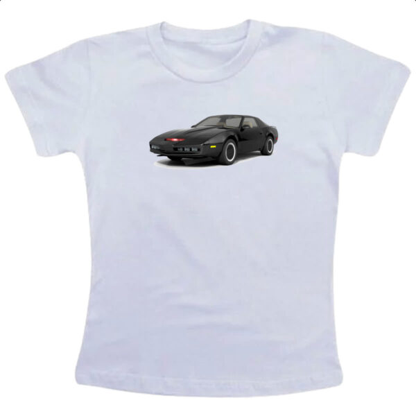 Camiseta Infanto Juvenil Super Maquina Kitt Nostalgia