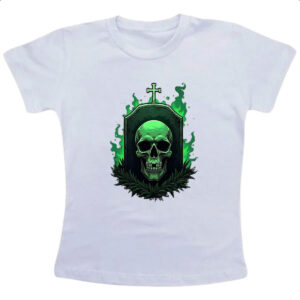 Camiseta Infanto Juvenil Skull Lapide