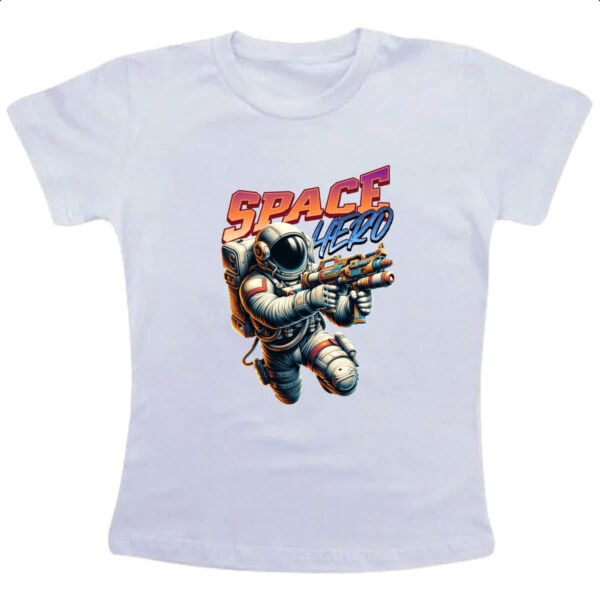 Camiseta Infanto Juvenil Space Hero