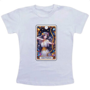 Camiseta Infanto Juvenil Signo Carta Taro Sagitario