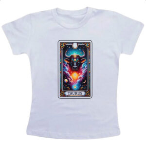 Camiseta Infanto Juvenil Signo Carta Taro Touro