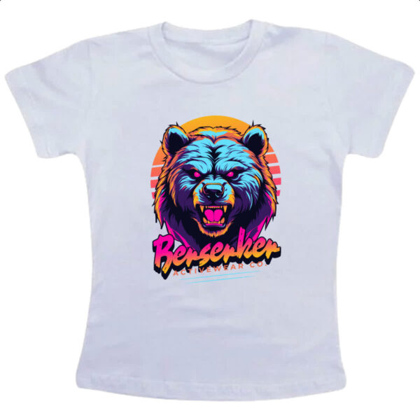 Camiseta Infanto Juvenil Urso Berserker