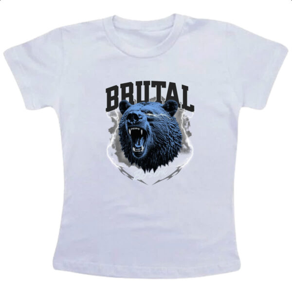 Camiseta Infanto Juvenil Urso Brutal