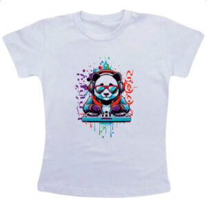 Camiseta Infanto Juvenil Urso DJ