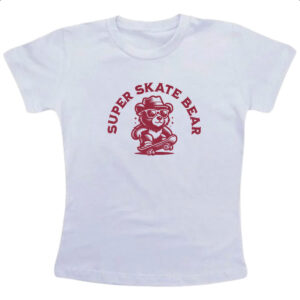 Camiseta Infanto Juvenil Urso super skate