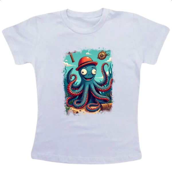 Camiseta Infanto Juvenil Polvo maluco