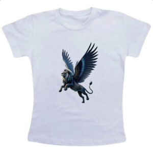 Camiseta Infanto Juvenil Leao alado
