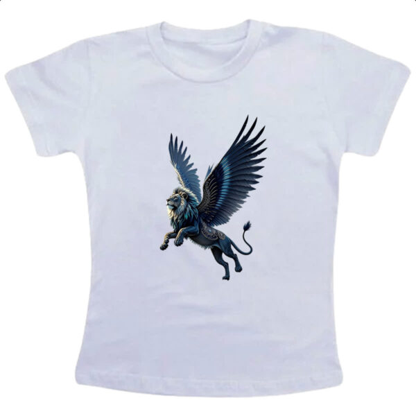 Camiseta Infanto Juvenil Leao alado