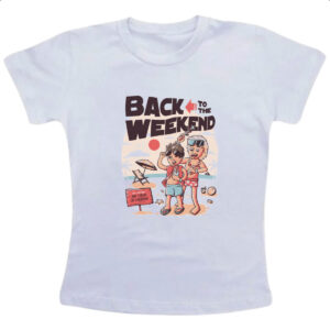Camiseta Infanto Juvenil Back to the weekend