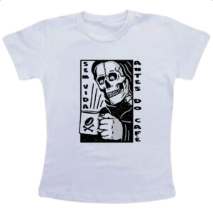 Camiseta Infanto Juvenil Sem vida antes do cafe