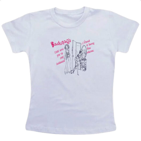 Camiseta Infanto Juvenil Back stage - Until now