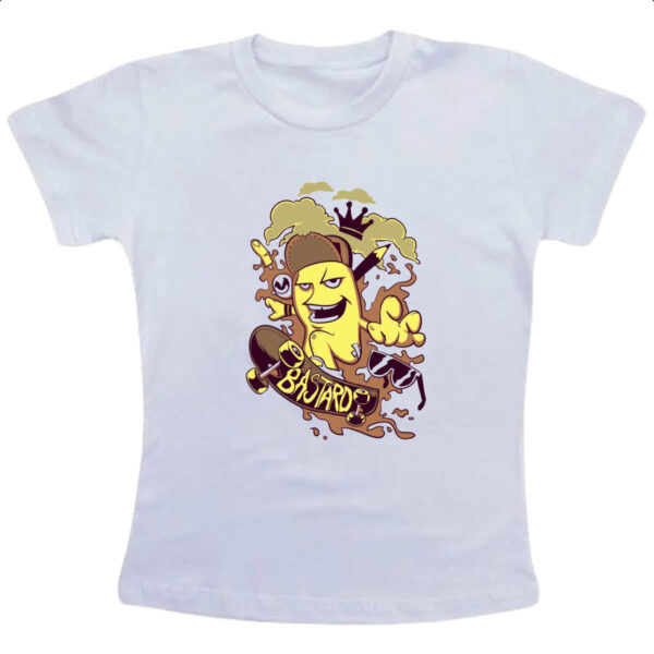 Camiseta Infanto Juvenil Bastard skate