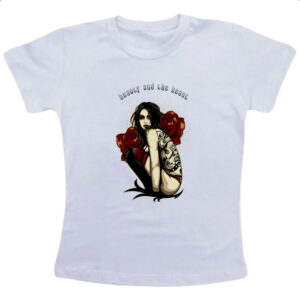 Camiseta Infanto Juvenil Beauty and the beast
