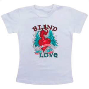 Camiseta Infanto Juvenil Blind love
