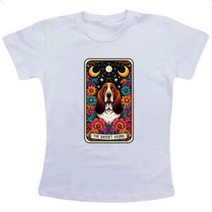 Camiseta Infanto Juvenil Taro Cachorro Basset Hound