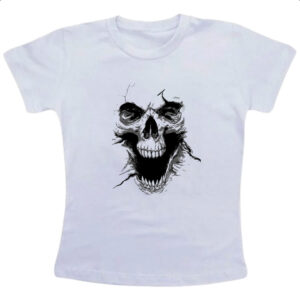 Camiseta Infanto Juvenil Caveira 3D