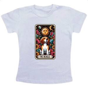 Camiseta Infanto Juvenil Taro cachorro Beagle