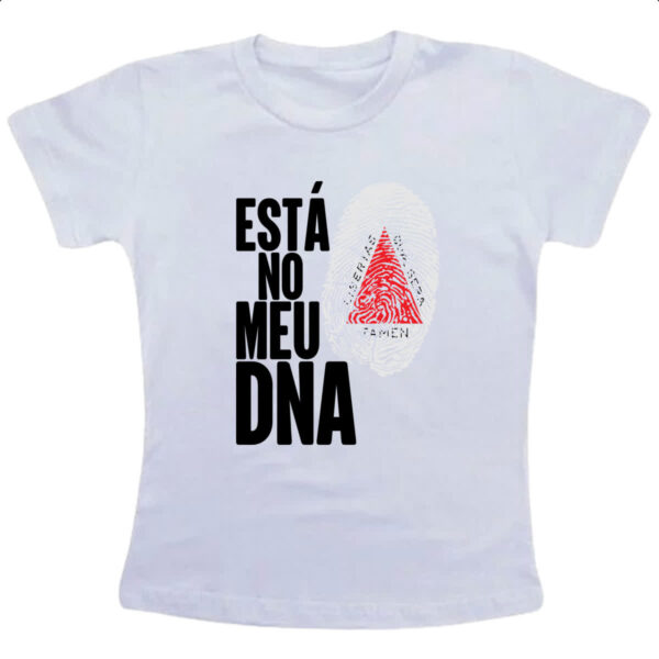 Camiseta Infanto Juvenil Esta no meu DNA Minas Gerais