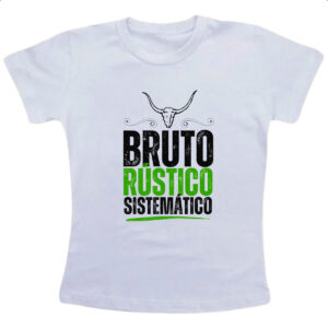Camiseta Infanto Juvenil Bruto Rustico Sistematico