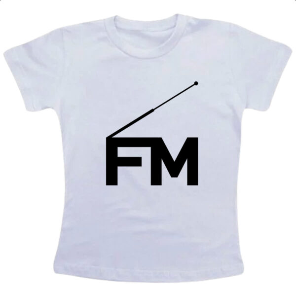 Camiseta Infanto Juvenil FM Frequencia Modulada