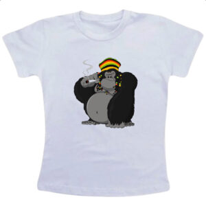 Camiseta Infanto Juvenil Gorila Reggae