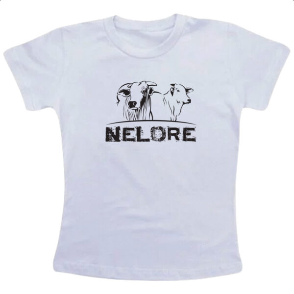 Camiseta Infanto Juvenil Vaca Nelore 1