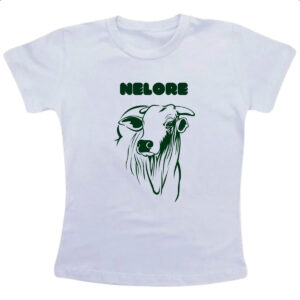 Camiseta Infanto Juvenil Vaca Nelore 2