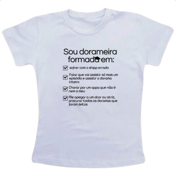 Camiseta Infanto Juvenil Dorameira formada