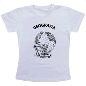 Camiseta Infanto Juvenil Geografia Globo