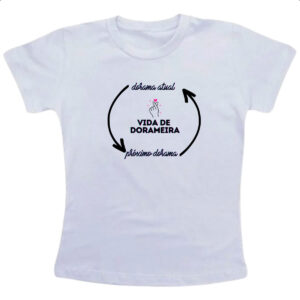 Camiseta Infanto Juvenil Vida de dorameira