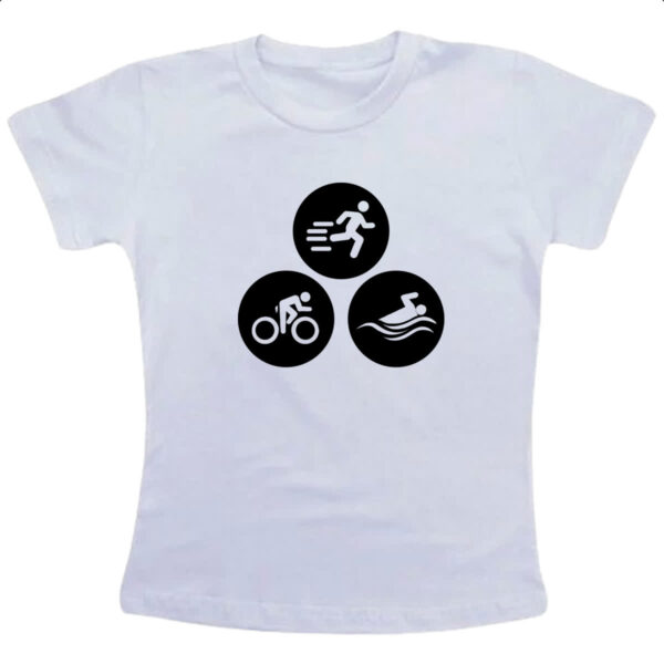 Camiseta Infanto Juvenil Triathlon Olimpico
