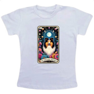 Camiseta Infanto Juvenil Taro cachorro Collie