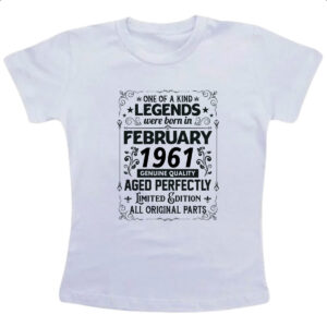 Camiseta Infanto Juvenil Legends Were Born FEV-1961