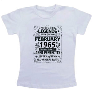 Camiseta Infanto Juvenil Legends Were Born FEV-1965