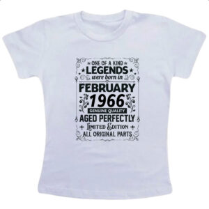 Camiseta Infanto Juvenil Legends Were Born FEV-1966