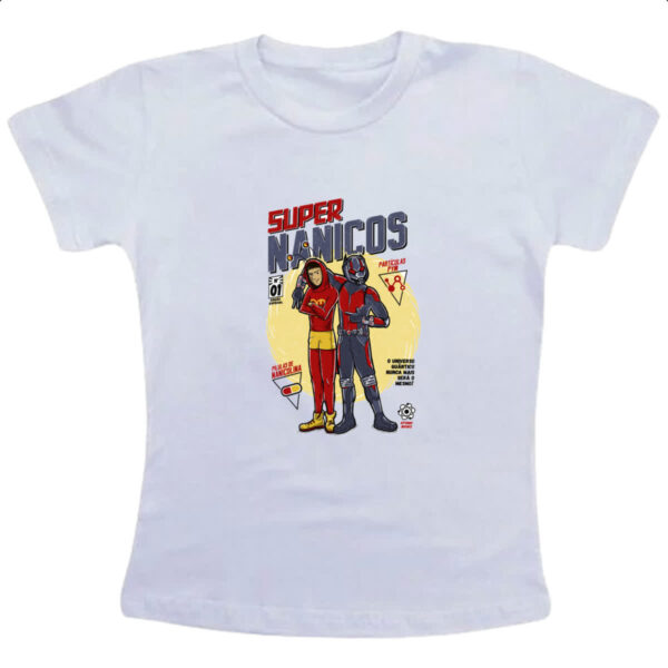 Camiseta Infanto Juvenil Super nanicos