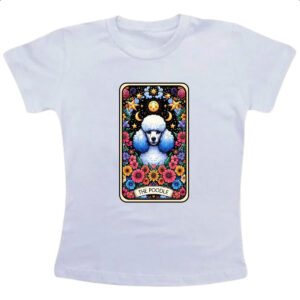 Camiseta Infanto Juvenil Taro cachorro Poodle