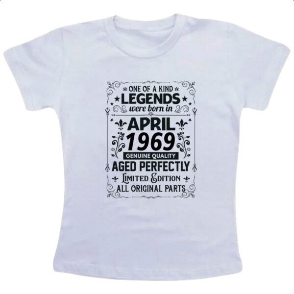 Camiseta Infanto Juvenil Legends Were Born ABR-1969