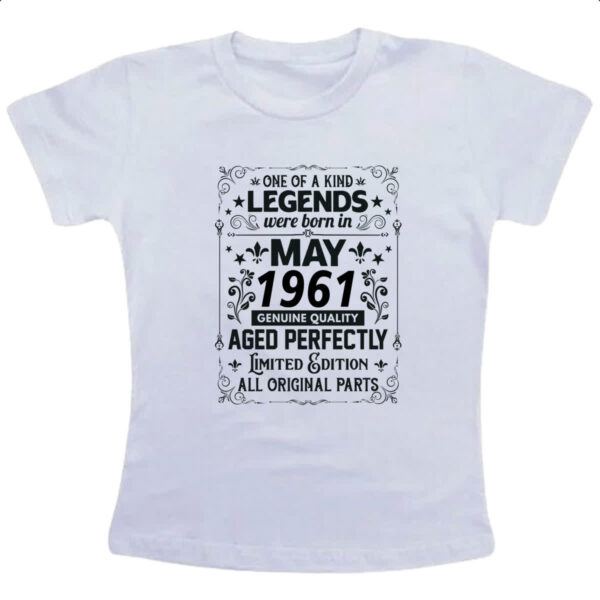 Camiseta Infanto Juvenil Legends Were Born MAI-1961