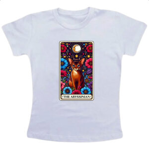 Camiseta Infanto Juvenil Taro gato Abissinio