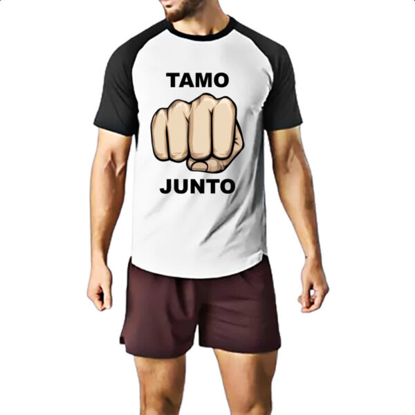 Camiseta Raglan Tamo junto - Imagem 2